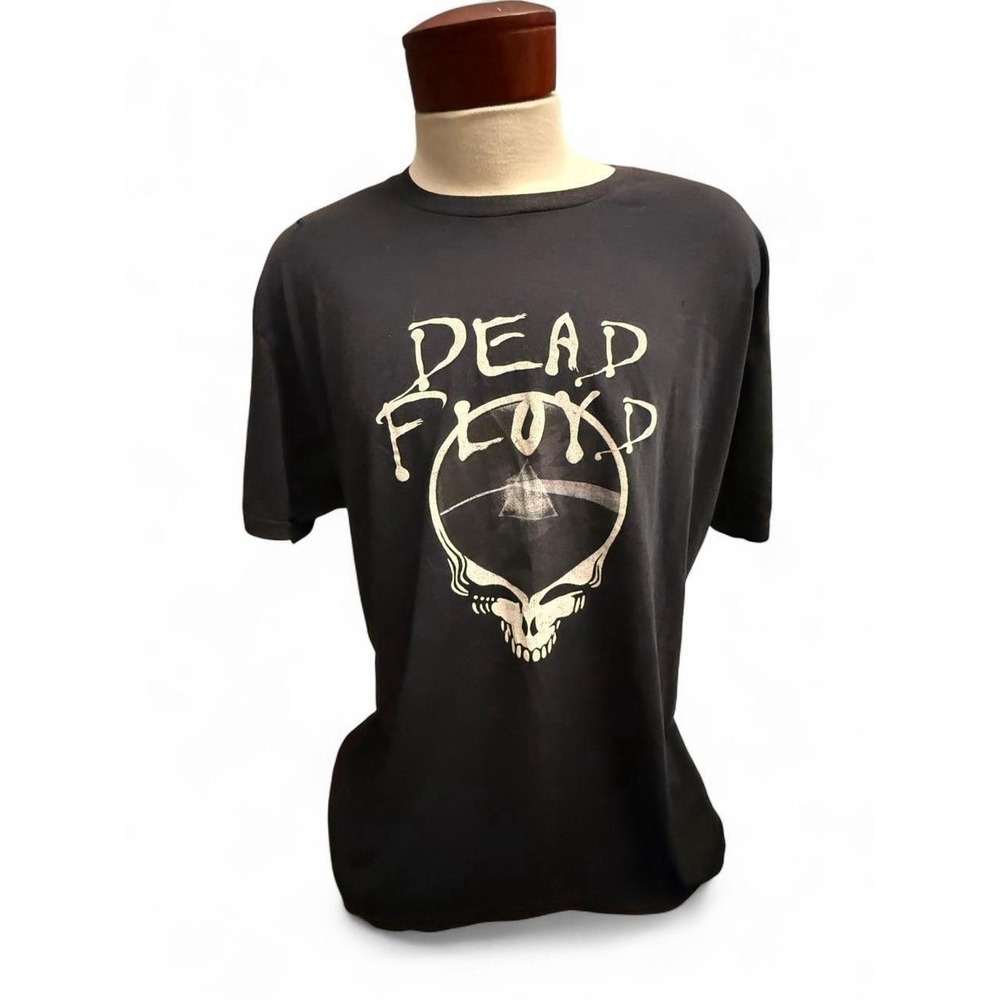 Dead Floyd Tribute Band Graphic Next Level Apparel T-Shirt Black Men's XXL